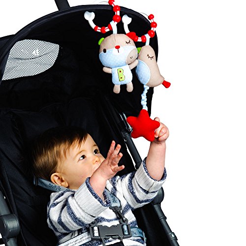 Red Kite Bertie Bear Clip On Toys 2 Pack