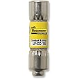 Bussmann LP-CC-15 15 Amp Low-Peak Time Delay Current Limiting Class CC Rejection Cartridge Fuse, 600V UL Listed