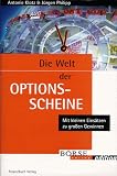 Image de Die Welt der Optionsscheine, m. CD-ROM