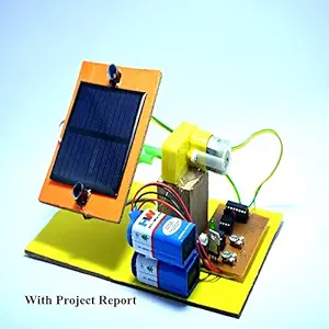 SR ROBOTICS Single Axis Solar Tracking System Handmade Working Project