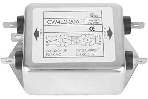 LANTRO JS 20A 50/60Hz 115V / 250V Cw4L2-20A-T Power Line Power Emi Filter Modulo filtro di alimentazione universale per apparecchiature meccaniche