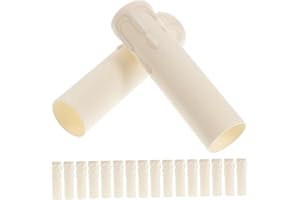 Artibetter Cubiertas De Zócalo De Vela De Plástico Para Lámparas De Araña Diseño Retro Lágrimas 3.9X0.98 Pulgadas Cubiertas Decorativas Para Iluminación Interior