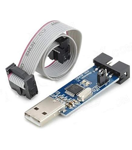 Scheda Adattatore Da 10 Pin A 6 Pin + Programmatore USBASP USBISP - Foto 2