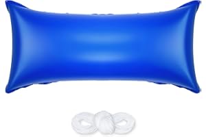 X-Boyouth Pool Air Pillow 4x8 FT, Ice Equalizer Air Pillow for Above Ground Swimming Pool Accessories, Pool Pillows for Closing Winter 0.6mm Thick, BLUE
