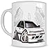 Produktbild Koolart Geschenke k493-mg Cartoon von Daihatsu Charade – Karikatur weiß Daihatsu Tasse Geschenk für Herren (Tassen,)