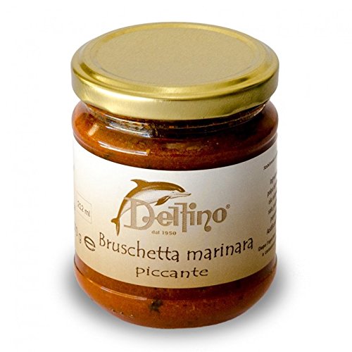 Bruschetta piccante alla marinara di alici di Cetara 212ml