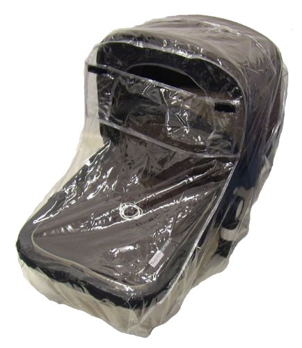 Koodee Raincover to Fit Bugaboo Cameleon Carrycot for Newborn (Transparent)