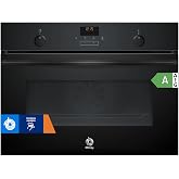 Balay, Aqualisis 3CB5159N3 Compact Oven, 45 cm, Black | Pull out trays conveniently and without burning yourself with Comfort