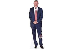 CELEBRITY CUTOUTS Alex Ferguson (Blue Suit) Life Size Cutout
