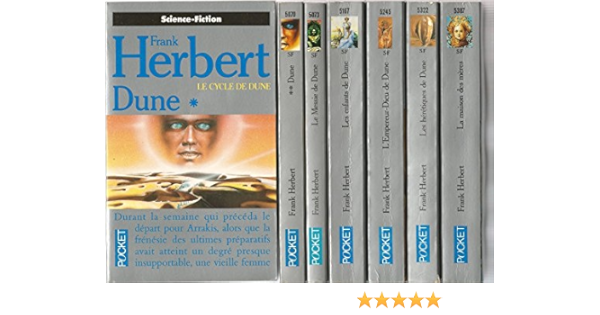 Amazon Fr Le Cycle De Dune En 7 Tomes Complet 1 Dune 1 2 Dune 2 3 Le Messie De Dune 4 Les Enfants De Dune 5