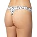 Debenhams Pack Of Five Grey, White And Black Plain And Sprig Printed Thongs 10