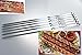 Produktbild 6x BBQ Grillspieße Spieße Adana Urfa Sis Hackfleischspieße (gedreht)/ LxB : 60cm x 1cm/ lebensmittelecht/ leichte Reinigung