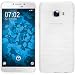 Produktbild PhoneNatic Case für Samsung Galaxy C5 Hülle Silikon weiß brushed + 2 Schutzfolien