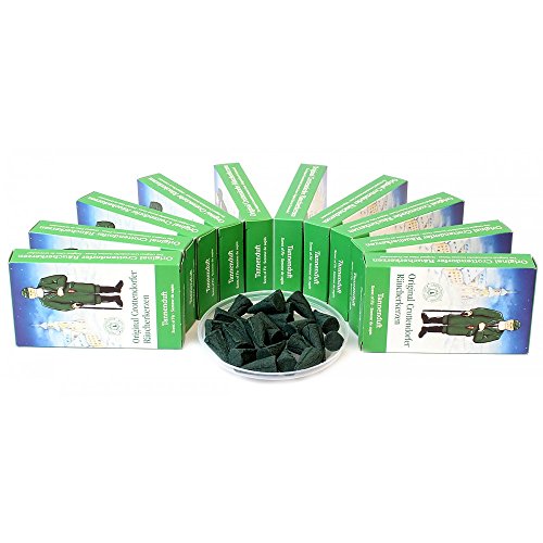 Original Crottendorfer Räucherkerzen - 10x24 Sparpack - Tannenduft Erzgebirge