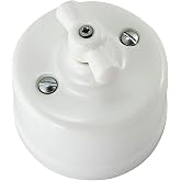 Porcelain Switch 250V 10A White