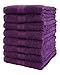 Produktbild NatureMark NM-HT0847 Frottier Handtücher, 8-er Pack, 50 x 100 cm, 100% Baumwolle, lila
