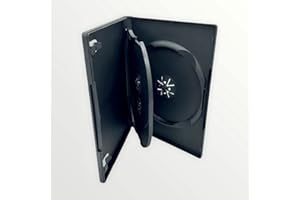 AMARAY Dragon Trading Nexpak Lot de 5 boîtiers pour 3 disques DVD avec plateau pivotant Noir