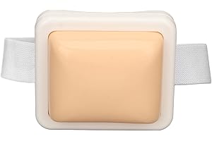 BRRNOO Tapis d'entraînement à l'injection pour infirmières, tapis médical intramusculaire avec bande élastique, pratique pour éducation et formation