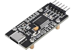 SeenGreat FT232 USB TO UART TTL Communication Module for Windows Linux Mac OS FT232 USB C Converter Module Onboard FT232RL Power Supply TXD RXD Indicators 3.3V 5V Logic Level