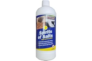 Housold 500ml Traditional Spirits of Salts Multi-purpose Drain & Toilet Cleaner | Efficient Limescale Remover from Drains & Toilets, Clean Brickworks & Patios (Pack of 1)