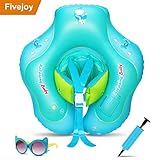 【Airbag Independiente de Doble Capa & Fácil y Portátil】 - Anillo de natacion bebe tienen bolsas de aire independientes de 2 capa, doble seguro de flotabilidad, evitan anteversión y vuelco, duraderas, ofrezca la posición de natación ideal, para que bebé puede nadar de forma más segura y feliz. Fácil de inflar y desinflar, primero infla el ① airbag, luego inflar el ② airbag. Equipadas con 1 x bomba portátil y caja de color, fácil de almacenar y transportar.