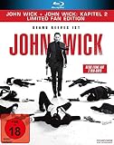 John Wick + John Wick: Kapitel 2 ? Limited Fan Edition (2 Blu-rays in veredelter O-Card) - Keanu Reeves
