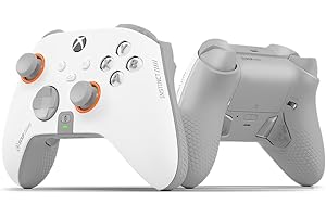 SCUF INSTINCT PRO Manette Sans Fil Haute Performance — Quatre Gâchettes Instantanées Ajustables, Joysticks Interchangeables, Trois Profils, Bluetooth — Xbox Series X|S, Xbox One, PC, Mobile — Blanc