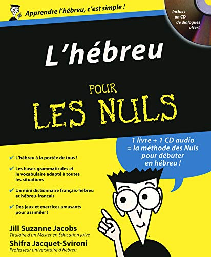 🤗📗 Télécharger 📂📖📔👍 L'hébreu pour les Nuls livre En ligne