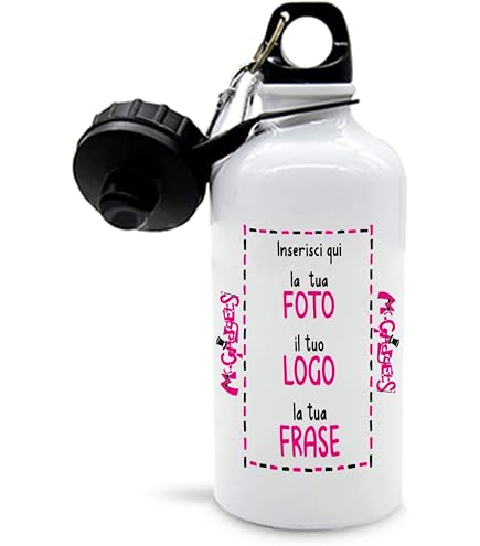 Borraccia Termica Personalizzata In Acciaio Inox – 10 Colori, Isolamento Doppia Parete, Nome Inciso Per Scuola Ufficio O Regalo | Bottiglia Elegante Con Tappo Ermetico