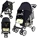 Sunny Sail Universal for Red Kite Push Me 2u Stroller (ruby) Buggy Pram Stroller Shade Parasol Substitute Sun & Wind Shield