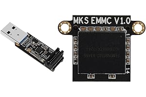 Boerunid MKS EMMC 32G Speichererweiterungskarte+MKS EMMC-Adapter V2 USB 3.0 Kartenleser für Neptune 4/4 Pro/4 Plus/4 MAX