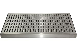 GASTROBEDARF WESTERBARKEY Tropfblech zum Auflegen 2 Teilig aus Edelstahl 500x250x27mm