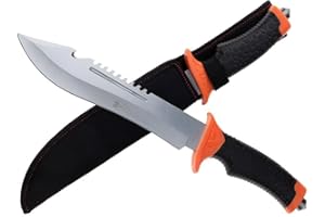 COLTEK Coltello A Lama Fissa 36 cm Da Caccia Pesca Campeggio Trekking Survivor Outdoor