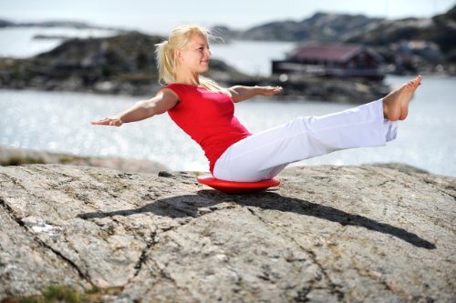 SISSEL Balance Board, rot - 3