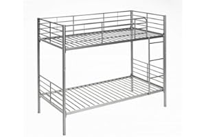 Befara Litera Divisible Twins – Convertible en 2 Camas, Estructura Acero epoxy, protección Anti-caídas - Blanco - 80 x 180