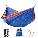 Produktbild Camping Hängematte, Ultralight Camping Doppel Hängematte (300cm * 200cm), Zanmax Portable Parachute Nylon Hängematte, 2 Loop Straps, 550 lbs Kapazität Outdoor-Hängematte für Wandern, Backpacking, Reisen, Strand, Hof