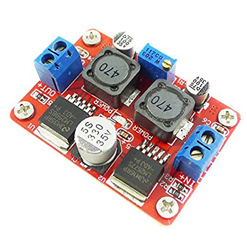 WINOMO LM2596S LM2577S DC-DC Einstellbar Step Up Down Stromversorgungsmodul Eingang 3.5-28V Ausgang 1.25-26V - 4