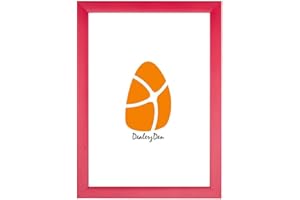 BLINKZ DECORATIONS Rainbow 20 Colours Range Modern Thin Picture Photo Poster Frame Decor A2 A3 A4 A5 Sizes (Pink, A3)