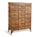 Designer Re-Engineered Chest Of 18 Drawers Apothecary Storage