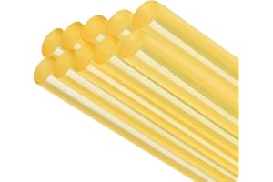 RANDALFY Dent Reparatur Kleber Sticks, Farblose Dent Reparatur Werkzeug Kleber Sticks für Heißkleber Gun bis 10 PCS Gelb Kleber Sticks