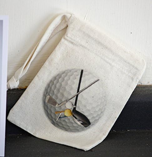 Golfer's Tee Bag (13cm x 10cm) - Great present for any Golfer.