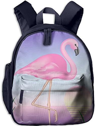 Cutebag Flamingo In The Pond Girls / Boys Backpack Kids Bag Childeren School Rucksack