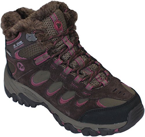 Preisvergleich Produktbild Merrell Women's Ridgepass Thermo Mid WTPF Espresso / Blushing Hiking Boot 5M