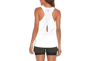 MOVUP Damen überqueren Aktive Tank Tops Training Racerback Tank Top Running Training Yoga Tops für Damen