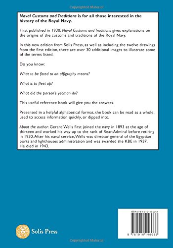 Livres Couvertures de Naval Customs and Traditions