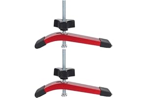 BIGP Set of 2 T Nut Rail Cotter Pins, T-Track Retaining Clamps, T-Nut Rail Clamp Set Made of Metal Quick Release Hold-Down T-Nut T-Rail Set Woodworking Tools