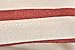 GreenForest® Fashion Cotton Linen Fabric Household Organizer Laundry Basket 13.78x17.72 Inches, Red strips