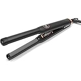 K&K Platinum+ Pencil Straighteners for Short Hair, Mini Ceramic Short Hair Curler Slim Thin Fringe Flat Irons for Women, Hair