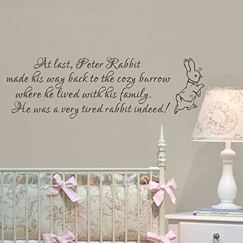 peter rabbit wall art nursery