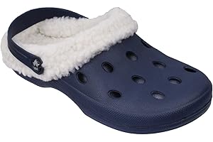 loki Grizzly Unisex Clogs mit weichem Innen-Futter I Bequeme Pantoffeln für Damen und Herren Ganzjahres-Schuh Dank herausnehmbarem Futter Größe: Farbe: